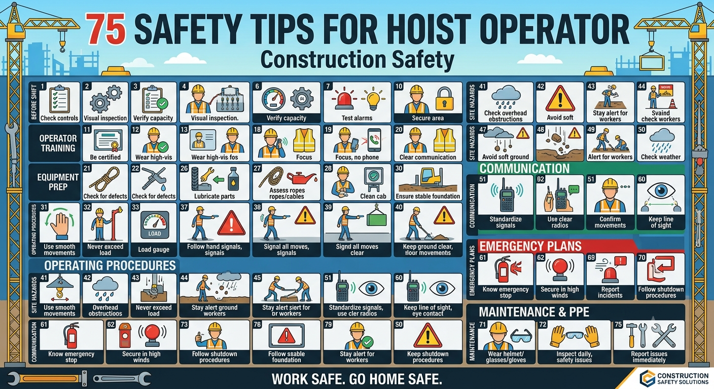 HOIST OPERATOR  SAFETY TRAINING